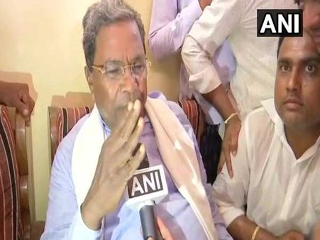My last election says Siddaramaiah