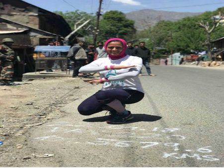 Congratulations Srishti Bakshi for covering 3,800 kms on foot to create awareness on women safety!