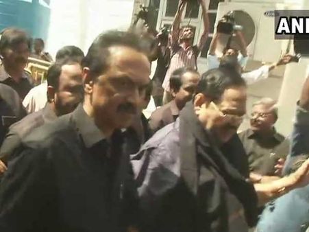 Stalin leads protest in Tamil Nadu Assembly, DMK stages walk out over Sterlite
