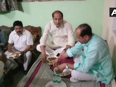 UP minister triggers row after taking own food, water for dinner hosted at Dalit household