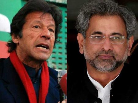 Pakistan election: Nominations of Imran Khan, Shahid Khaqan Abbasi rejected