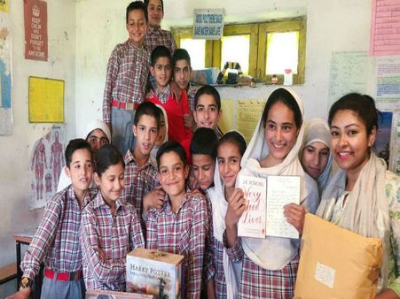 Harry Potter author, JK Rowling, brings ‘magic’ moments to J&K students with special gifts