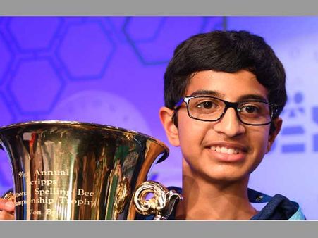 Who is Karthik Nemmani? Indian-American who won National Spelling Bee Championship