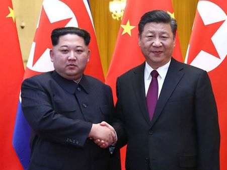 Kim Jong-un meets Xi Jinping for 3rd time; both sides reaffirm friendship