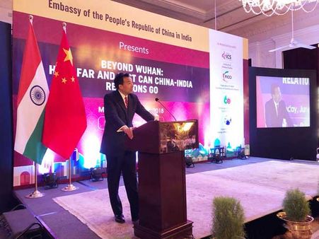 Chinese envoy to India open to India-China-Pak trilateral summit on SCO sidelines