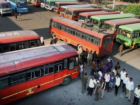 MSRTC contract employees sacked for striking