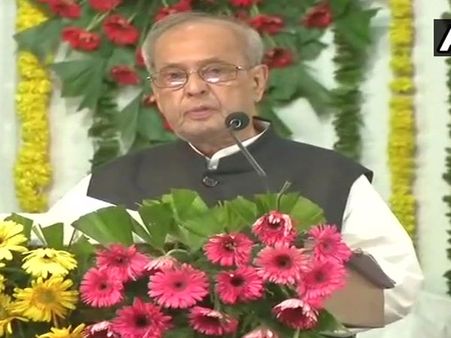Pranab at RSS event updates: Happiness is a fundamental right says ex-pres