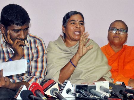 Was not paid to target PM, BJP says Rohit Vemula’s mother