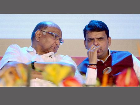 Threat for sympathy remark: Fadnavis slams Pawar