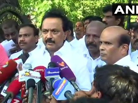 Stalin detained while protesting against Tamil Nadu Governor