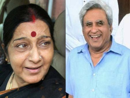 Swaraj trolled on Twitter again, accused of Muslim appeasement