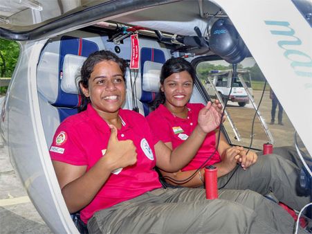 2 women pilots flying around the world to spearhead 'Beti Bachao, Beti Padhao'