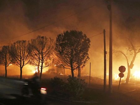 At least 60 killed in Greece forest fires