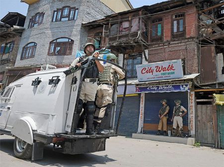 High-alert sounded in J&K ahead of Burhan Wani death anniversary