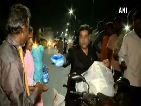 This Hyderabad man needs special mention for serving food to poor daily