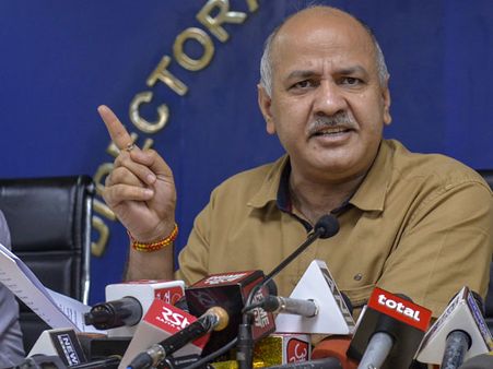 It is contempt says Sisodia after babus return file