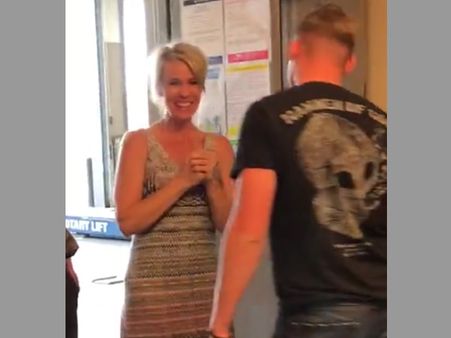 This woman didn’t expect her birthday will be so very special; watch her expression