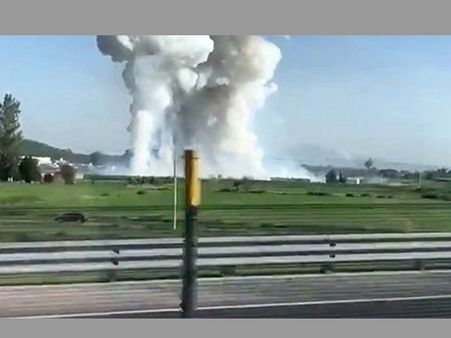 Deadly fireworks explosion rip rock Mexico again; at least 24 killed in Tultepec