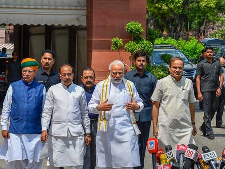 No-confidence motion against govt accepted in Lok Sabha, first since 2003