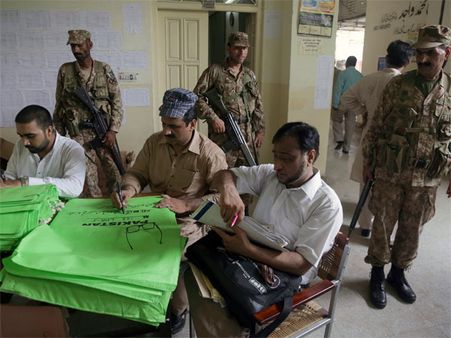 For Pakistan polls 370,000 troops in place: Largest such deployment ever