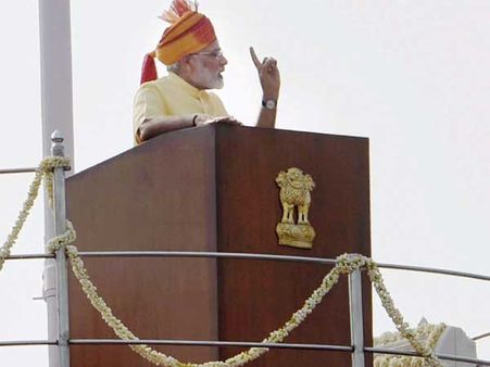 Modi asks suggestions from people for his Independence Day speech