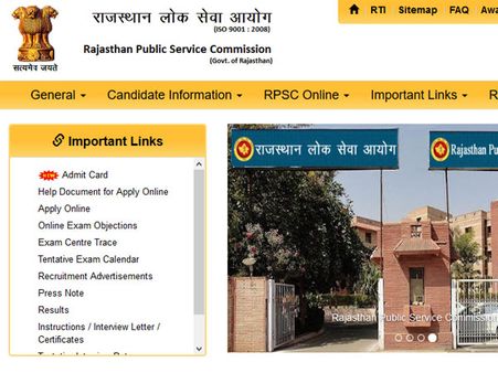 Rajasthan Public Service Commission re-releases admit cards for RAS Prelims 2018 after error