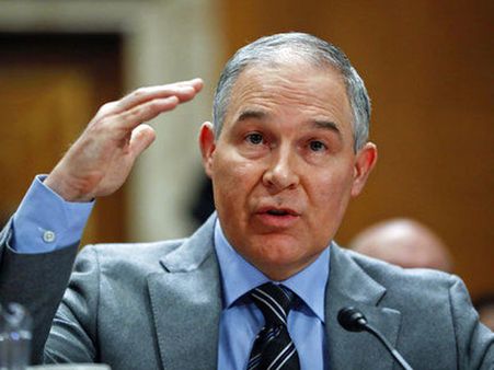EPA chief Scot Pruitt, another of Trump’s high picks, resigns over ethics violation