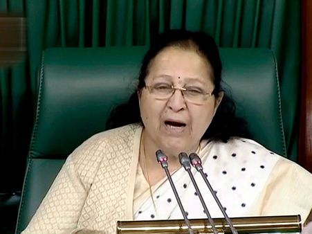 Sumitra Mahajan writes to MPs, tells them to ensure smooth functioning of House