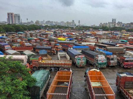 Truckers' indefinite strike enters another day