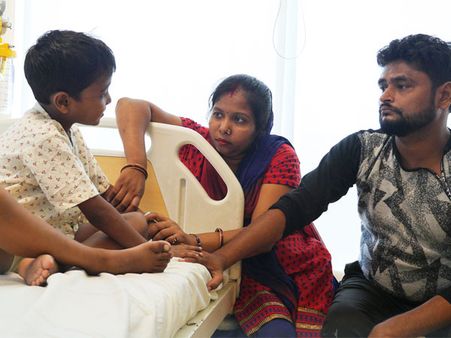 After losing his first son, this poor worker is fighting to save his second