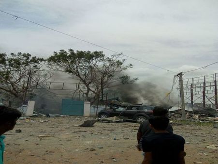 Telangana: Major fire at a firecracker factory kills 11