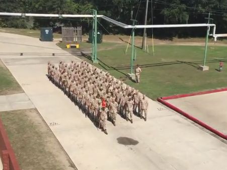 These mariners’ disciplined drill bowls me over