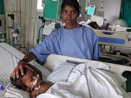Little Bhima Bravely Fights Multiple Organ Failure