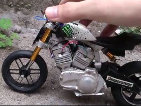 He who made this miniature marvel is not just an engineer but an artist too