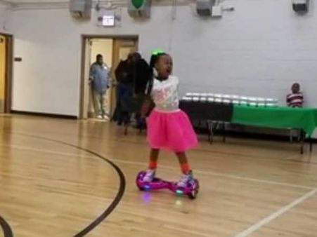 This girl is mesmerising all with her dance but she isn’t touching the floor