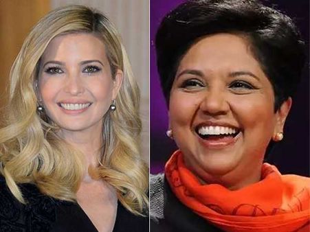 Ivanka Trump thanks 'the great' Indra Nooyi for being a mentor and inspiration