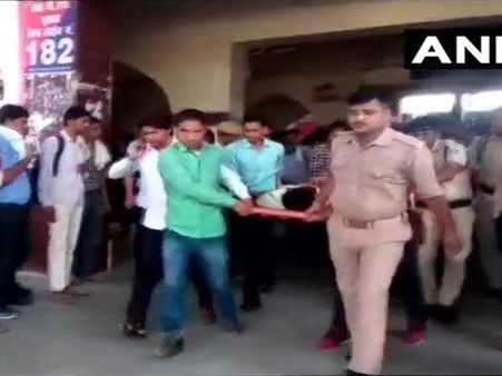 Mathura: 2 dead, 5 injured while crossing railway track