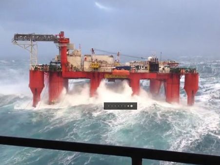 Nature’s fury makes this giant shake like a toy