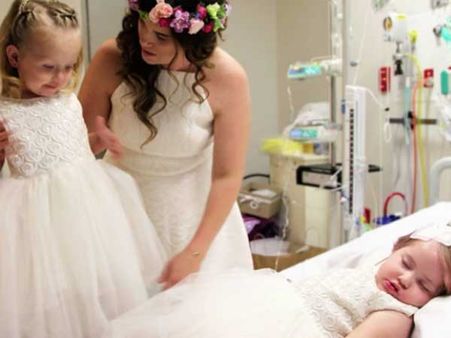 She has a last wish and her family does everything to ensure that it comes trues