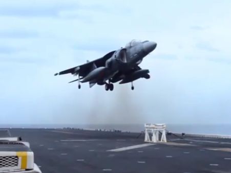 Why this military plane landed like a helicopter