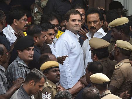 Security lapse in Rahul Gandhi’s security: HC notice to TN govt