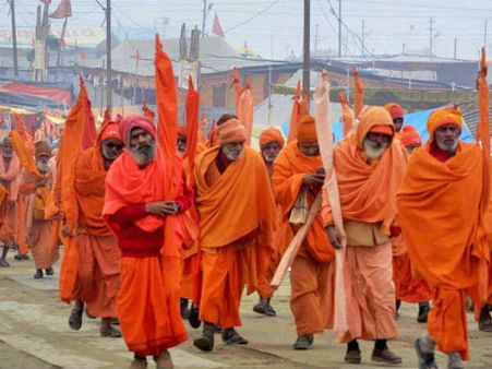 Killing of two Sadhus in temple sparks violence in UP