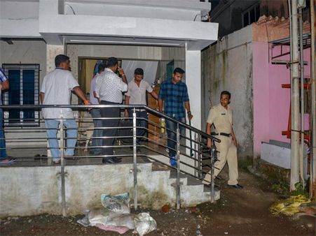 Protest march taken out to protest arrests in Maharashtra explosives case