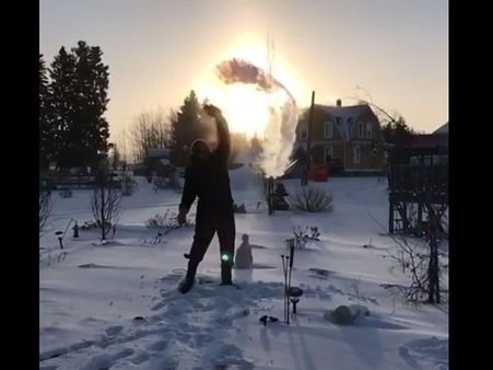 See this amazing scientific phenomenon in slow motion; it’s amazing