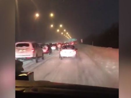 A shame for humanity: Car refuses to give way to ambulance