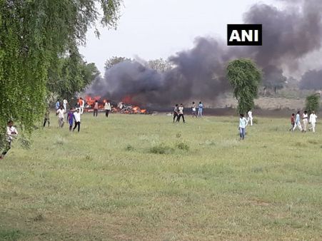 Rajasthan: Air Force MiG 27 fighter jet crashes near Jodhpur, pilot ejects safely