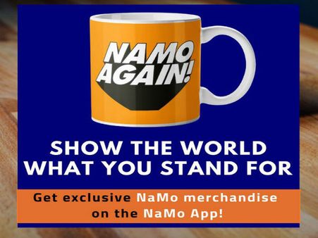 NaMo App ready with NaMo merchandise for 2019 Lok Sabha polls