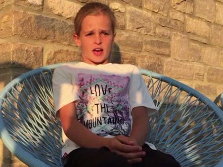 This 10-year-old girl has done something that most people at her age only dream about