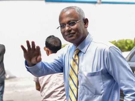 India congratulates the victorious Maldives leader in the third presidential polls