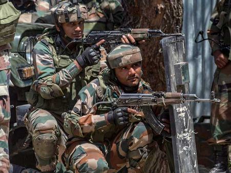 J&K: Terrorists hurl grenade, fire at security forces